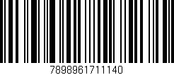 Código de barras (EAN, GTIN, SKU, ISBN): '7898961711140'