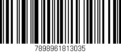 Código de barras (EAN, GTIN, SKU, ISBN): '7898961813035'