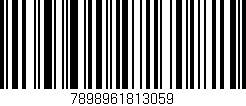 Código de barras (EAN, GTIN, SKU, ISBN): '7898961813059'