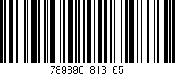 Código de barras (EAN, GTIN, SKU, ISBN): '7898961813165'