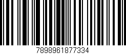 Código de barras (EAN, GTIN, SKU, ISBN): '7898961877334'