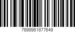 Código de barras (EAN, GTIN, SKU, ISBN): '7898961877648'