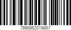 Código de barras (EAN, GTIN, SKU, ISBN): '7898962019887'