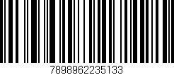 Código de barras (EAN, GTIN, SKU, ISBN): '7898962235133'