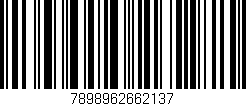 Código de barras (EAN, GTIN, SKU, ISBN): '7898962662137'