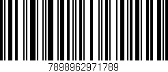 Código de barras (EAN, GTIN, SKU, ISBN): '7898962971789'