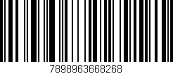 Código de barras (EAN, GTIN, SKU, ISBN): '7898963668268'