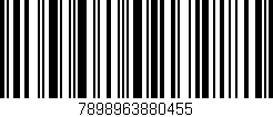 Código de barras (EAN, GTIN, SKU, ISBN): '7898963880455'