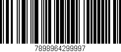 Código de barras (EAN, GTIN, SKU, ISBN): '7898964299997'