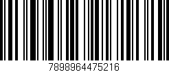 Código de barras (EAN, GTIN, SKU, ISBN): '7898964475216'
