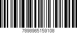Código de barras (EAN, GTIN, SKU, ISBN): '7898965159108'