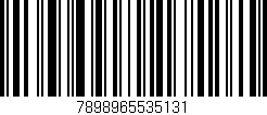 Código de barras (EAN, GTIN, SKU, ISBN): '7898965535131'