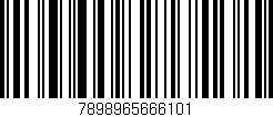 Código de barras (EAN, GTIN, SKU, ISBN): '7898965666101'