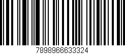 Código de barras (EAN, GTIN, SKU, ISBN): '7898966633324'