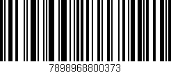Código de barras (EAN, GTIN, SKU, ISBN): '7898968800373'