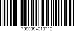 Código de barras (EAN, GTIN, SKU, ISBN): '7898994318712'
