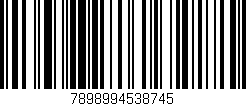 Código de barras (EAN, GTIN, SKU, ISBN): '7898994538745'