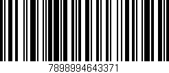 Código de barras (EAN, GTIN, SKU, ISBN): '7898994643371'