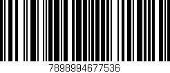 Código de barras (EAN, GTIN, SKU, ISBN): '7898994677536'