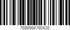 Código de barras (EAN, GTIN, SKU, ISBN): '7898994790426'