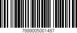 Código de barras (EAN, GTIN, SKU, ISBN): '7899005001487'