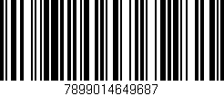 Código de barras (EAN, GTIN, SKU, ISBN): '7899014649687'