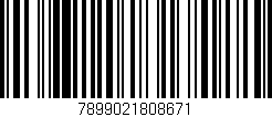 Código de barras (EAN, GTIN, SKU, ISBN): '7899021808671'