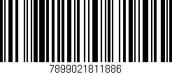 Código de barras (EAN, GTIN, SKU, ISBN): '7899021811886'