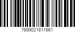 Código de barras (EAN, GTIN, SKU, ISBN): '7899021811961'