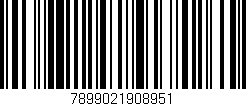 Código de barras (EAN, GTIN, SKU, ISBN): '7899021908951'
