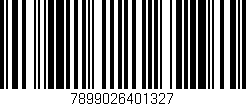 Código de barras (EAN, GTIN, SKU, ISBN): '7899026401327'