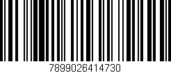 Código de barras (EAN, GTIN, SKU, ISBN): '7899026414730'