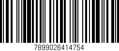 Código de barras (EAN, GTIN, SKU, ISBN): '7899026414754'