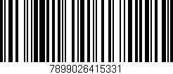 Código de barras (EAN, GTIN, SKU, ISBN): '7899026415331'
