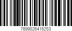 Código de barras (EAN, GTIN, SKU, ISBN): '7899026416253'