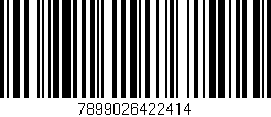 Código de barras (EAN, GTIN, SKU, ISBN): '7899026422414'