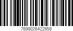 Código de barras (EAN, GTIN, SKU, ISBN): '7899026422858'