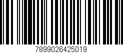 Código de barras (EAN, GTIN, SKU, ISBN): '7899026425019'