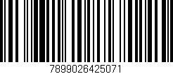 Código de barras (EAN, GTIN, SKU, ISBN): '7899026425071'