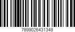 Código de barras (EAN, GTIN, SKU, ISBN): '7899026431348'