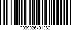 Código de barras (EAN, GTIN, SKU, ISBN): '7899026431362'