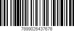 Código de barras (EAN, GTIN, SKU, ISBN): '7899026437678'