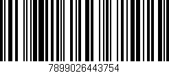 Código de barras (EAN, GTIN, SKU, ISBN): '7899026443754'