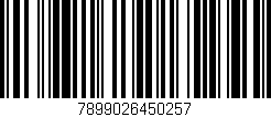 Código de barras (EAN, GTIN, SKU, ISBN): '7899026450257'