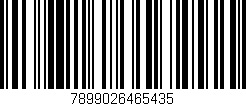 Código de barras (EAN, GTIN, SKU, ISBN): '7899026465435'