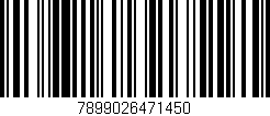 Código de barras (EAN, GTIN, SKU, ISBN): '7899026471450'