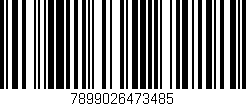 Código de barras (EAN, GTIN, SKU, ISBN): '7899026473485'