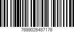 Código de barras (EAN, GTIN, SKU, ISBN): '7899026487178'