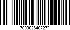 Código de barras (EAN, GTIN, SKU, ISBN): '7899026487277'