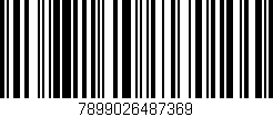 Código de barras (EAN, GTIN, SKU, ISBN): '7899026487369'